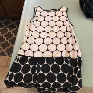 Loft Polkadotted dress